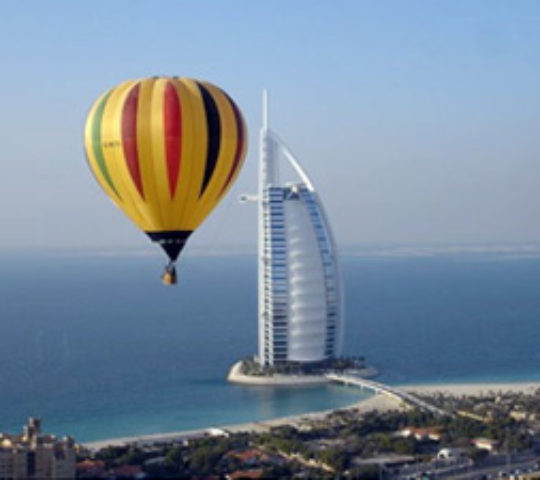 Balloon flights in Dubai