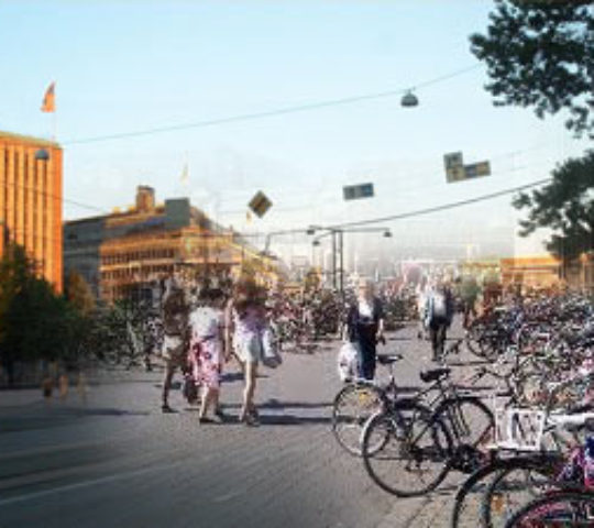 Helsinki on foot and bike