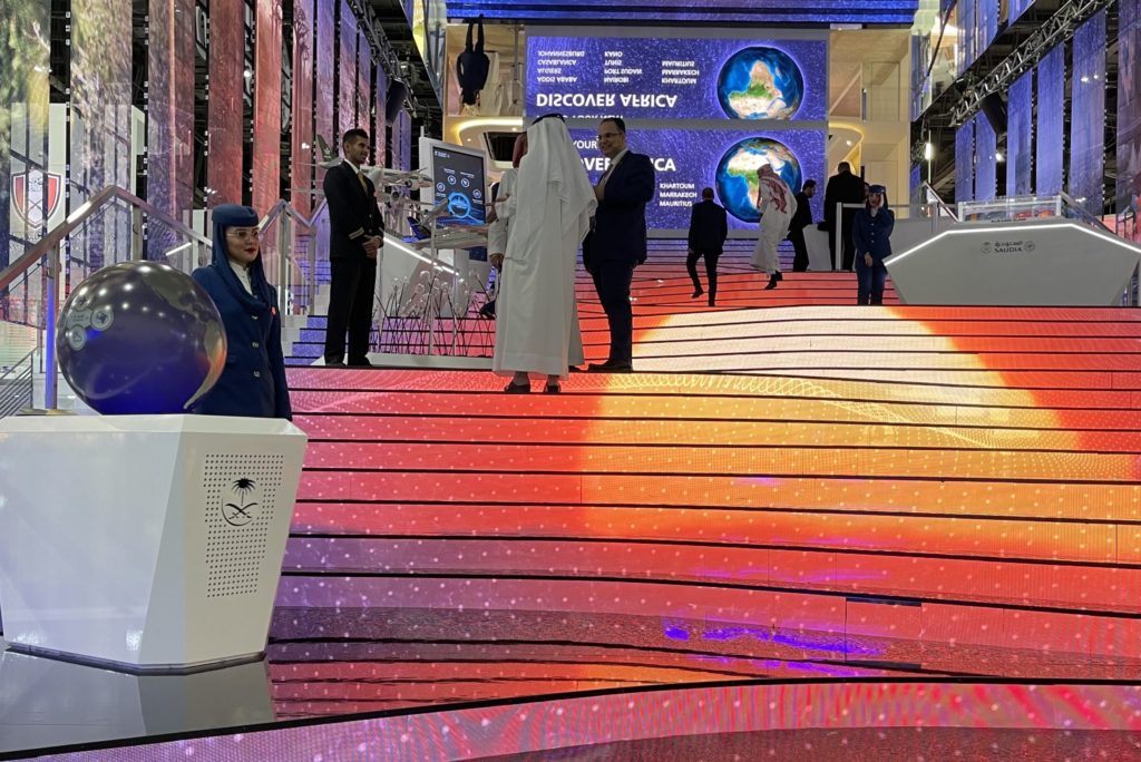 Saudi Arabian Airlines wins best stand design award at Arabian Travel Market 2022